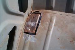 Welding Wheel Arche Seat Belt