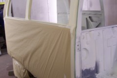 Masked Ready for White Paint
