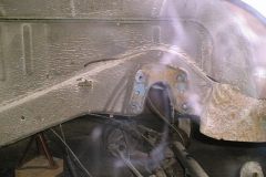 68 Bay Front Wheel Arch Before